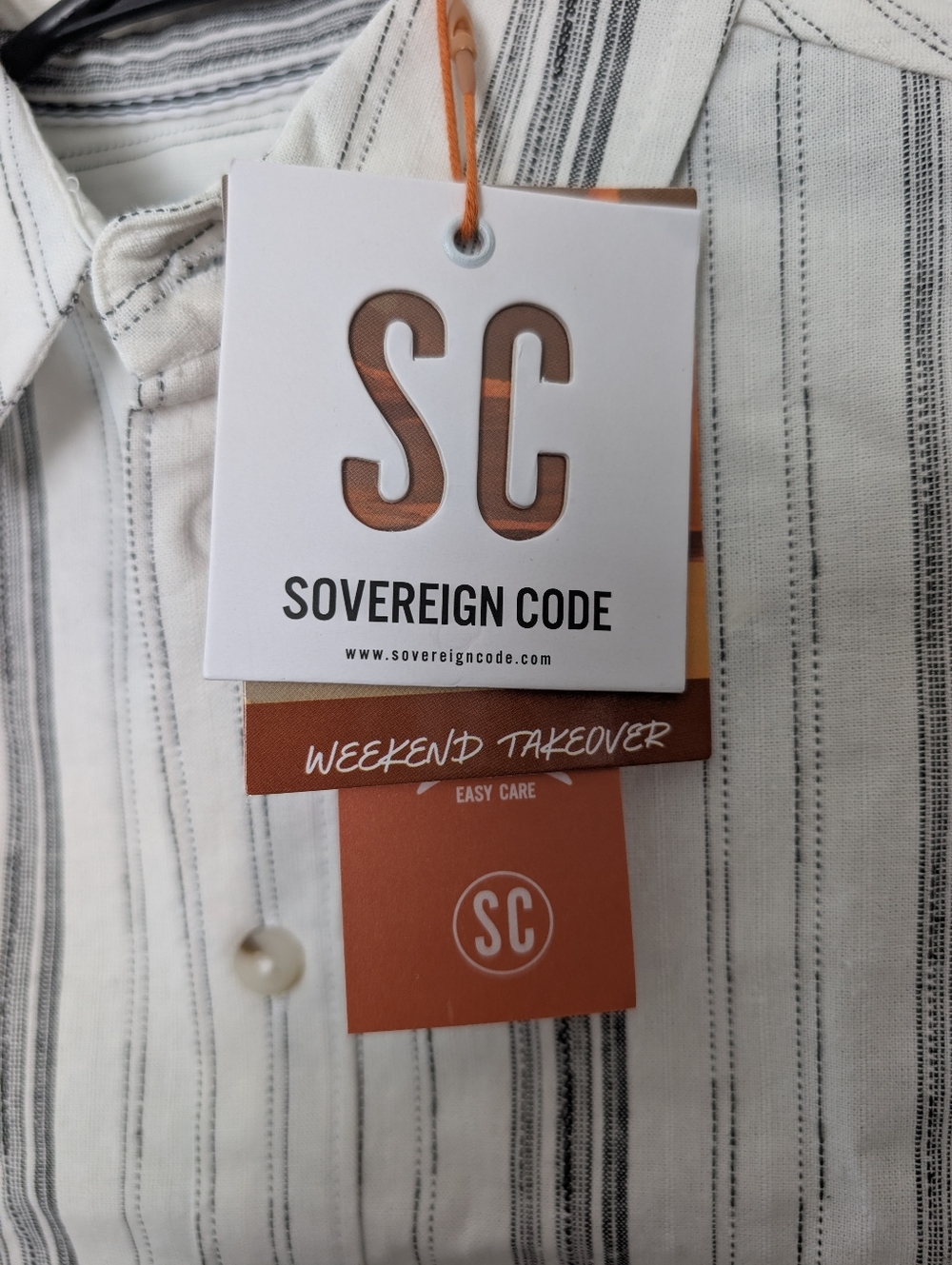 Sovereign Code Button Down Shirt - Picture 2 of 4
